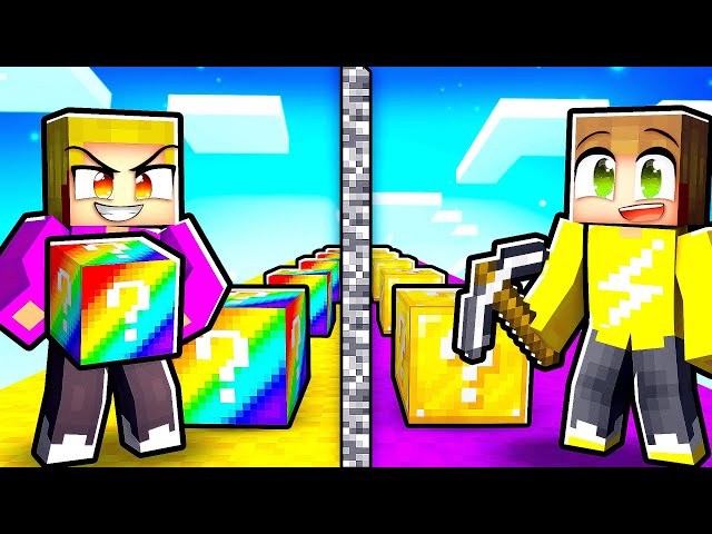 Valsspelen Met OP Lucky Blocks In Minecraft!
