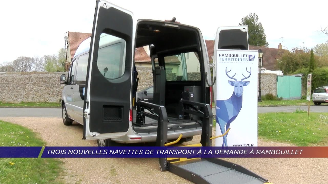 Yvelines | Trois nouvelles navettes de transport à la demande à Rambouillet Territoires