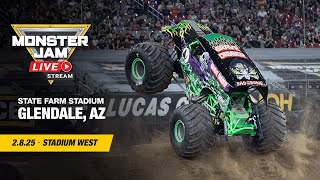 Monster Jam: Glendale, AZ (Full Event) | Feb 8, 2025 | Stadium West