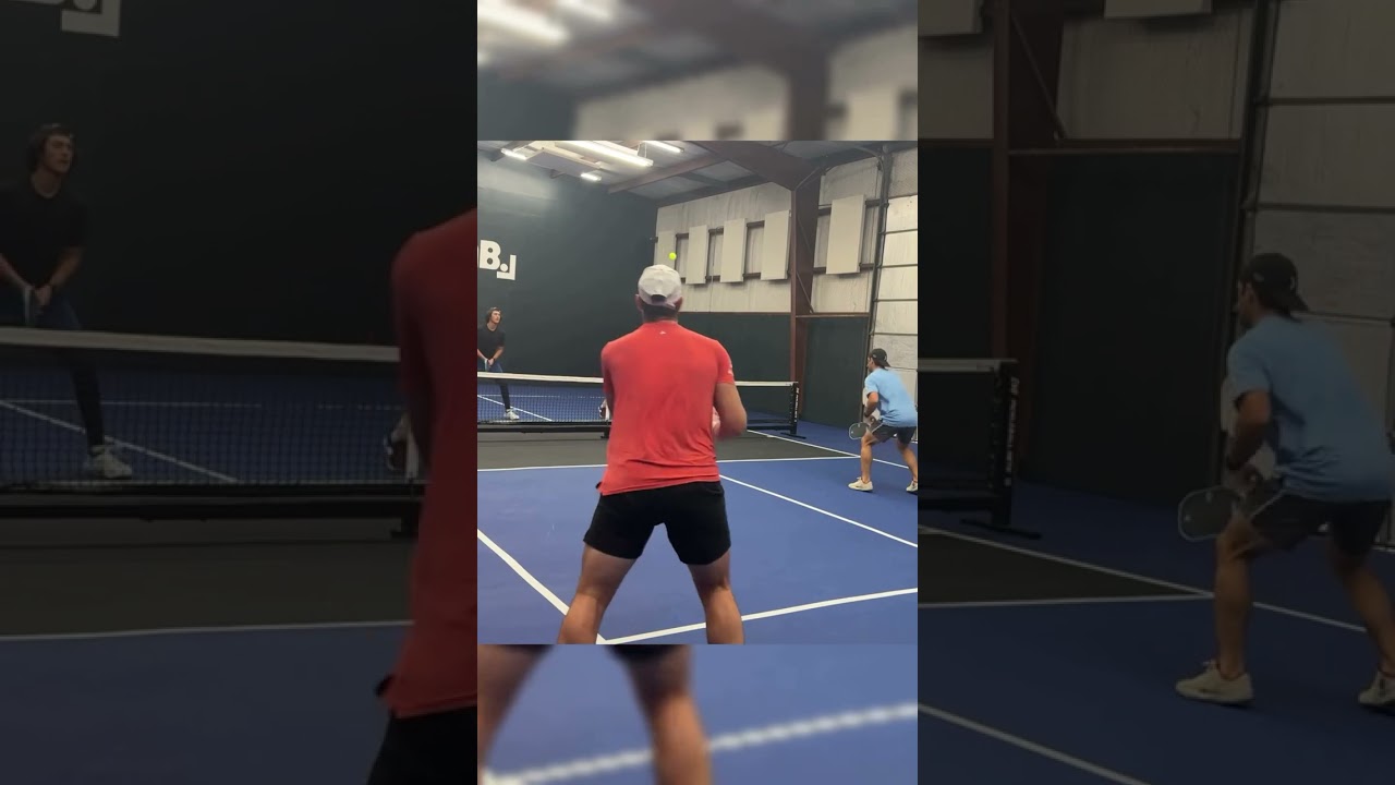 The most useless trick shot 🙂‍↕️ #pickleball #pickleballislife #pickleballrocks #pickleballaddict #