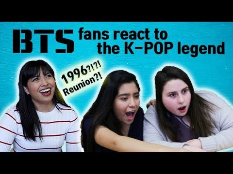 American BTS fans react to the oldest K-POP boy band's reunion concert.(H.O.T reaction)
