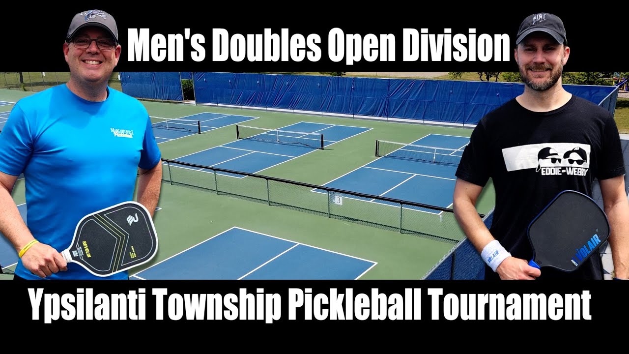 2024 Ypsilanti Township Pickleball Tournament - Men's Doubles Open Division