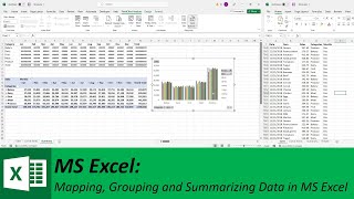 Excel: Mapping, Grouping and Summarizing data in MS Excel (Tutorial)