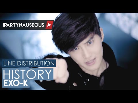EXO-K - History // Line Distribution