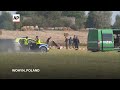 Police secure parts of an object after Russian drones shot down in Poland  - 00:44 min - News - Video