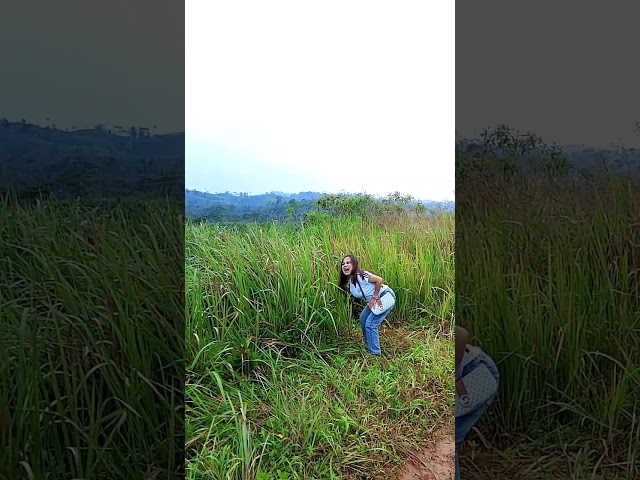 enak juga di kebun #comedy