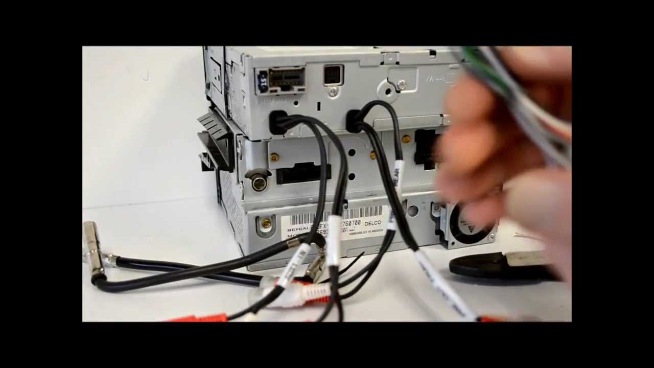 How to wire an aftermarket radio / I Demo install with ... scosche dodge wiring harness 