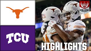 Texas Longhorns vs. TCU Horned Frogs | Full Game Highlights