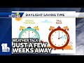 Weather Talk: Time changes when we spring forward