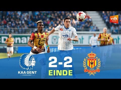 Samenvatting KAA Gent - KV Mechelen (2-2)