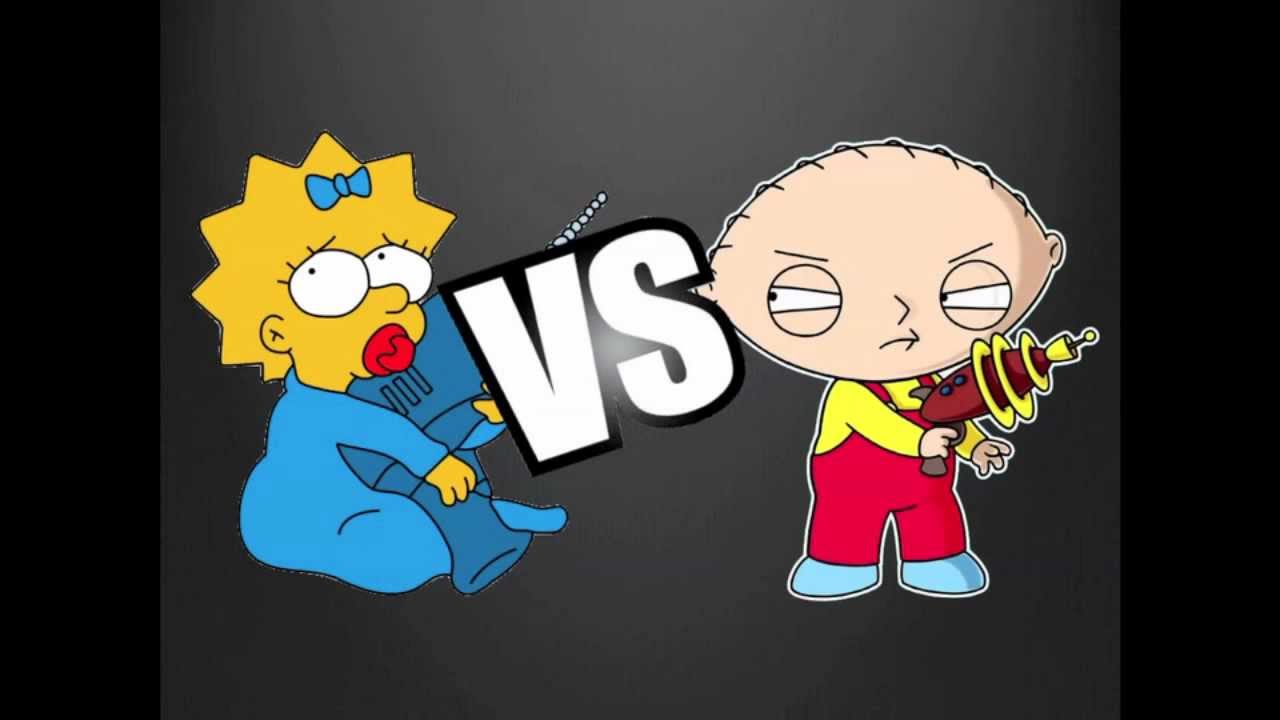 Stewie Griffin vs. Maggie Simpson - YouTube