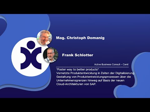 Frank Schlotter, Mag. Christoph Domanig (Active Business Consult – Cenit)