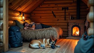 Building Complete And Warm Underground Survival Shelter, My Hidden Refuge in The Forest