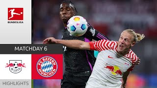 Dramatic Comeback! | RB Leipzig — Bayern München 2-2 | Highlights | Matchday 6 – Bundesliga 2023/24