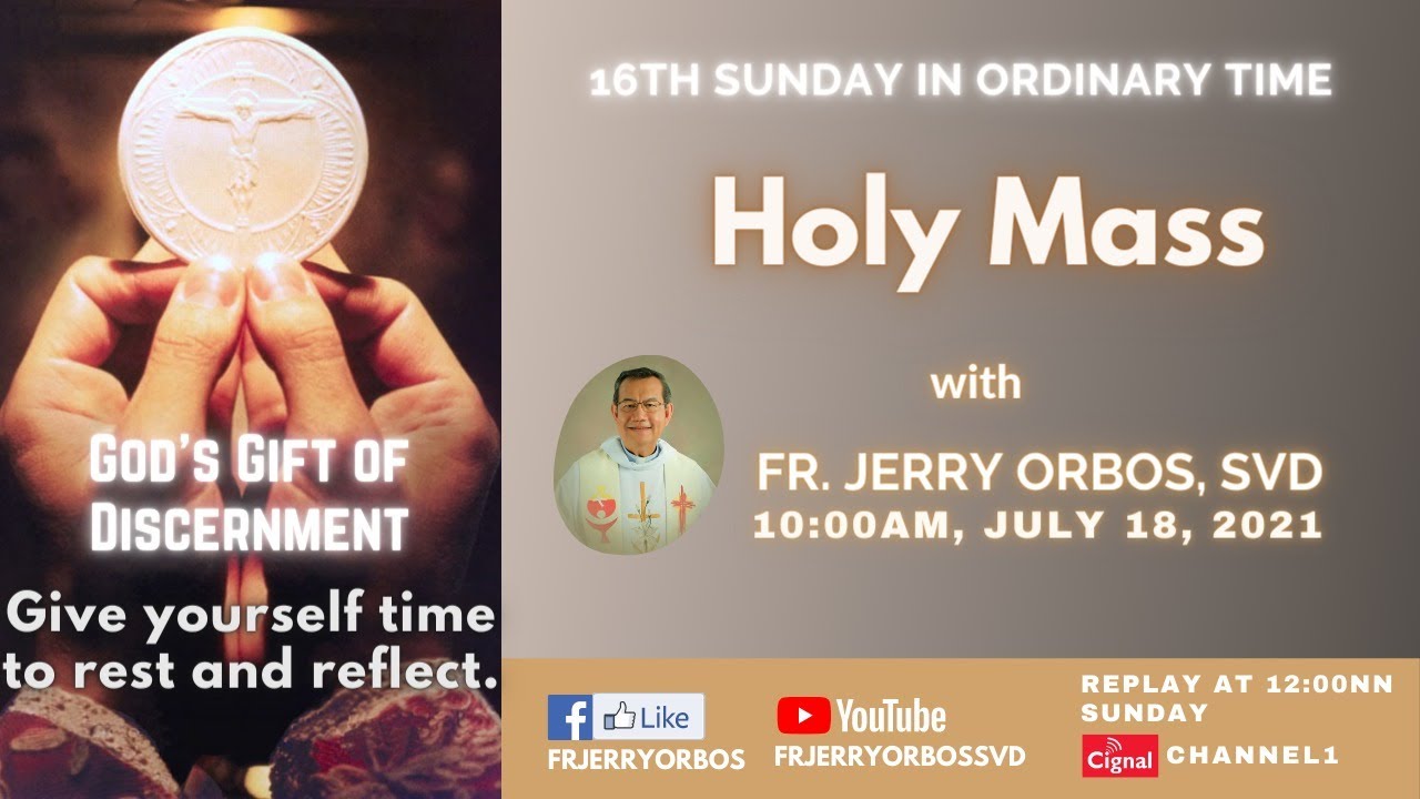Fr jerry orbos homily today