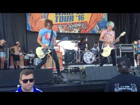 Waterparks - Full Set - Vans Warped Tour - Pomona, CA 8/7/16