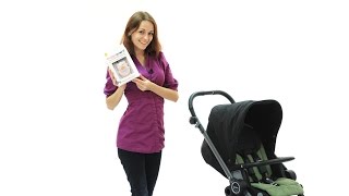 Обзор коляски Замок для коляски Buggygear Лягушка Видеоинструкции.