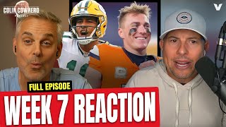 Reaction to Giants-Broncos, Packers-Cardinals, Cowboys & Chiefs, Eagles-Vikings | Colin Cowherd NFL