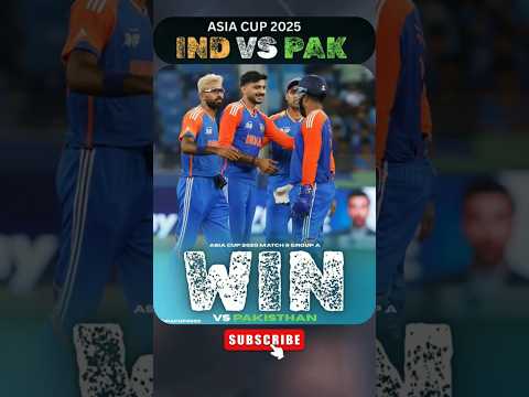 India 🇮🇳 Won by 6 Wickets vs Pakistan 🇵🇰 Match 6 Asia Cup 2025 Highlights #viral #shorts #reels #yt
