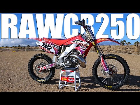 Vertex CR250 2 Stroke RAW - Motocross Action Magazine