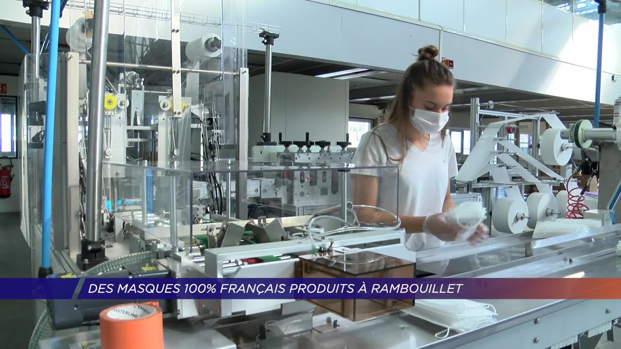 Yvelines | Des masques français produits à Rambouillet