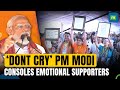 PM Modi Notices ‘Tears Of Joy’ Of Young Supports: Accepts Gifts From Fans