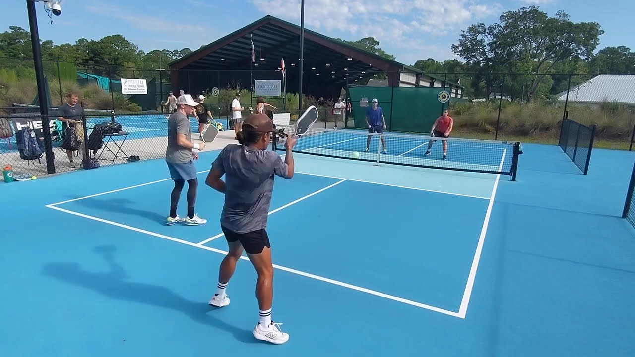 HEAVY TOP-SPIN! Pickleball Charleston Open Dupr 10 Tournament at Litchfield Pickleball, SC July 2025