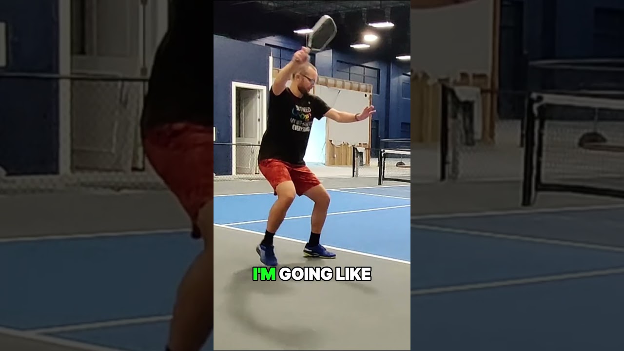 Open Stance Pickleball Drives