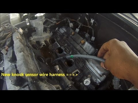 Lexus Es300 Knock Sensor Location & Replacement - The ... ford 3000 light switch wiring 