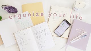 How to Be More Organized & Productive | 10 Habits for Life Organization
