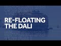 TIMELAPSE: Re-floating the Dali container ship, moving it to Seagirt Marine Terminal(WBAL) - 03:45 min - News - Video