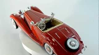 MAISTO Автомодель (1:18) Mercedes 500 K Typ Specialroadster (1936) красный (36862 red)
