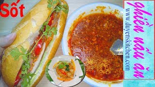Cách Nấu NƯỚC SỐT XÁ XÍU Chan Bánh Mì, Xôi, Hủ Tiếu By Duyens Kitchen | Ghiền nấu ăn