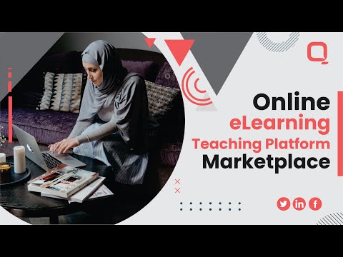 Online eLearning Teaching Platform Marketplace