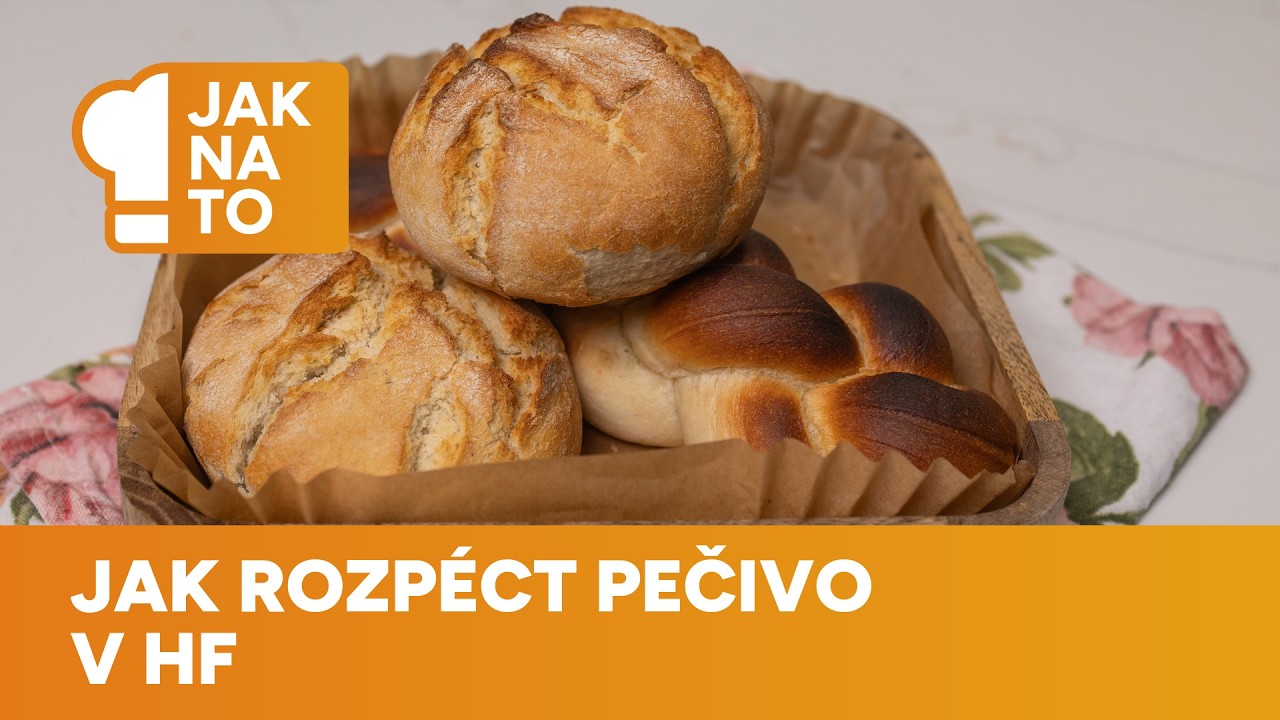 Jak rozpéct pečivo v horkovzdušné fritéze
