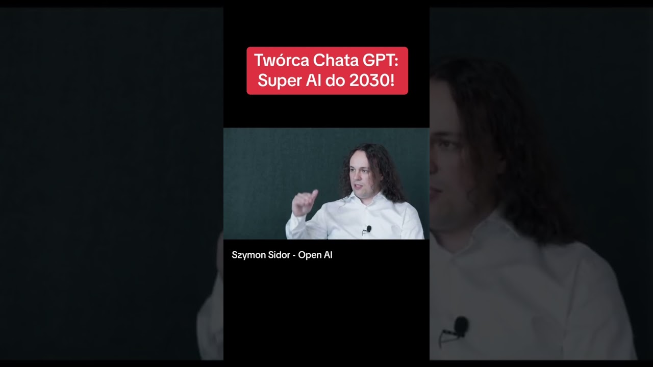Super Sztuczna Inteligencja do 2030 roku!!! #openai #sztucznainteligencja #chatgpt