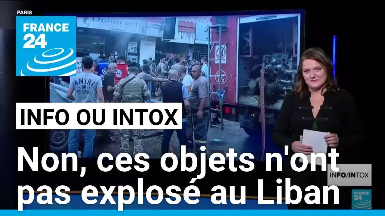 Smartphones, voitures et toilettes : non, ces appareils n'ont pas été directement visés au Liban