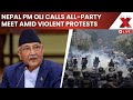 Nepal Protests LIVE: Nepal PM Oli Calls All-Party Meet Amid Unrest, Urges Citizens to Remain Calm