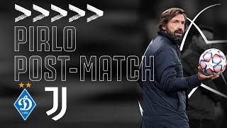 🎙? PIRLO POST-MATCH | Dynamo Kyiv 0-2 Juventus | #DynamoJuve