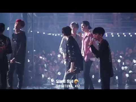 160722 EXO'rDIUM CONCERT LUCKY+RUN SEHUN, 엑소디움 오랜만에 모자를 뒤로 쓴 겸디 세훈이의 LUCKY와 RUN♡