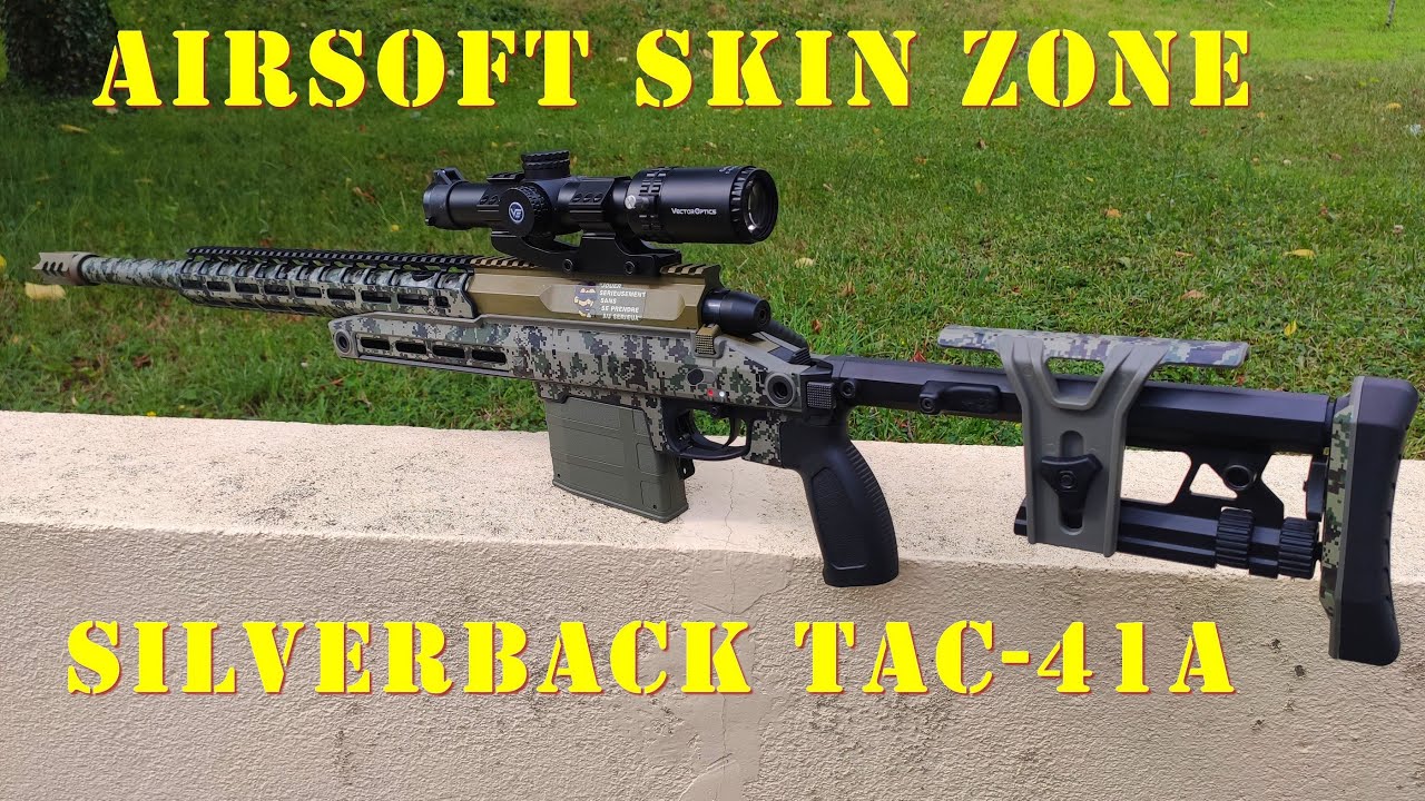Airsoft - Airsoft Skin Zone - Silverback TAC41A skin [French]