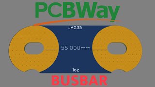 LEV60 CUSTOM PCB Busbars 55mm & 43mm DIY- PCBway