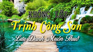 Nhạc Không Lời TRỊNH CÔNG SƠN Lưu Danh Muôn Thuở, Hòa Tấu Guitar Chinh Phục Mọi Con Tim