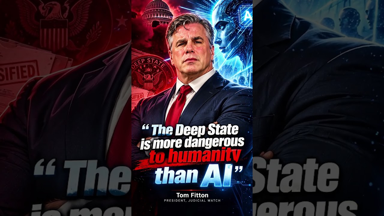 FITTON: The Deep State is more dangerous to humanity than AI