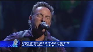 Bruce Springsteen to play summer concert in Foxboro