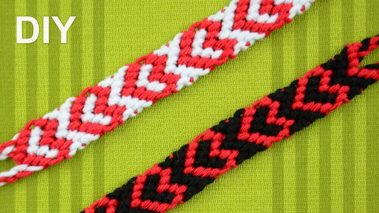 heart-friendship-bracelet-for-valentines-day-diy-tutorial-youtube