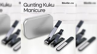 Pratinjau video produk Biutte.co Gunting Kuku Nail Trimmer Manicure 3 PCS - SFZ2748