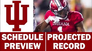 Indiana Football 2024 Schedule Preview & Record Projection
