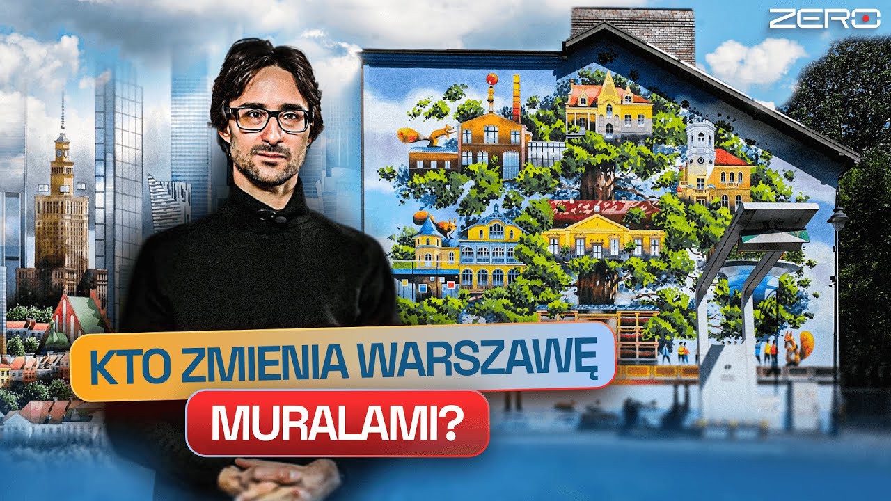 TYTUS BRZOZOWSKI I WARSZAWSKIE MURALE. POMYSŁ, WYKONANIE, GDZIE MOŻNA JE ZNALEŹĆ?
