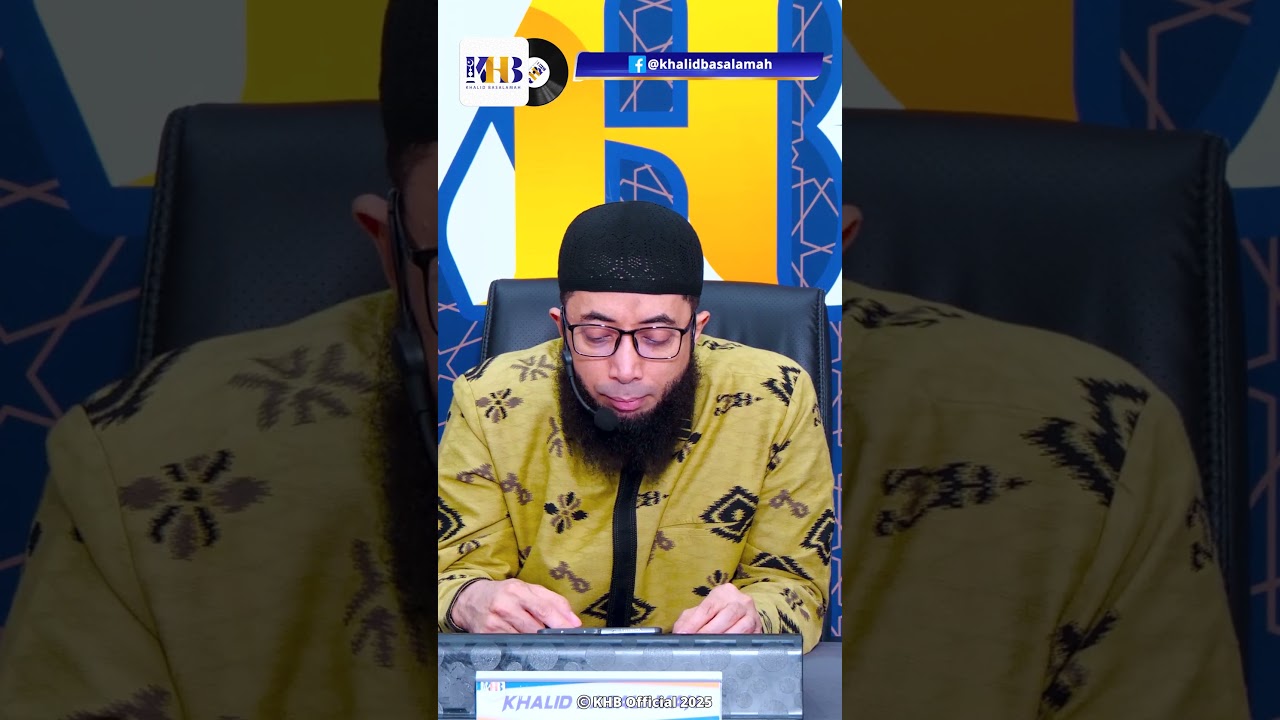 HUKUM MENGUTANGKAN ORANG LAIN - KHALID BASALAMAH